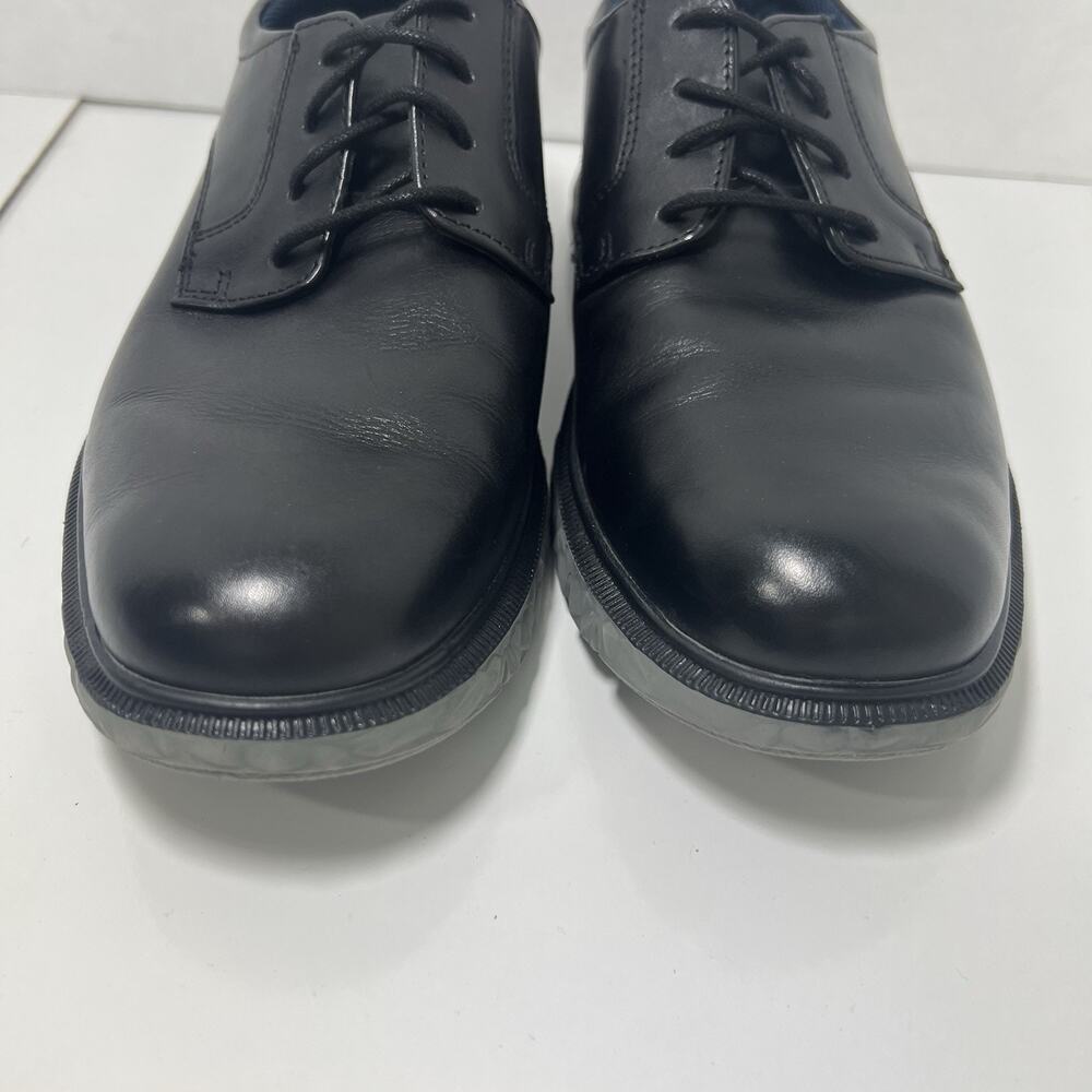 Johnston & Murphy Connor Plain Toe Derby Shoes Men's Black Size US 9M EU42 NEW - Picture 3 of 9